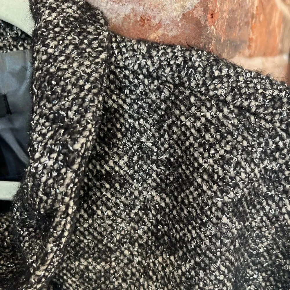 J Crew Collection Metallic Mohair Tweed Jacket NWT - Picture 12 of 13